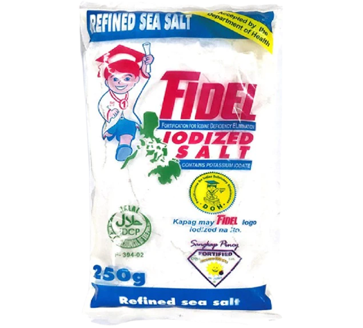 FIDEL IODIZED SALT (R) 250G