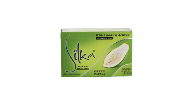 SILKA SOAP GRN 90G