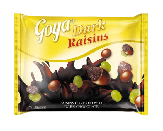 GOYA DARK RAISINS 37G