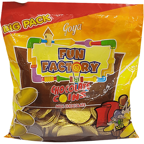 GOYA CHOCO COINS 100'S