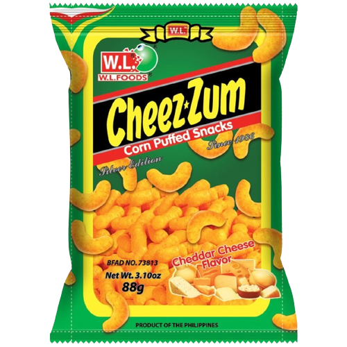 CHEEZ*ZUM CORN PUFFED 88G