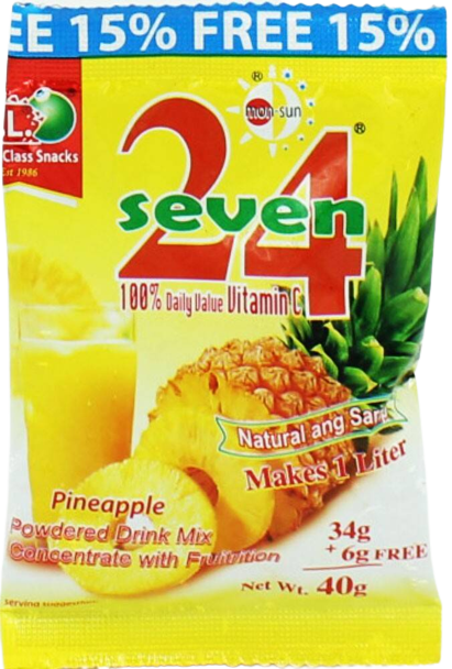 24 SEVEN PINEAPPLE 40G.
