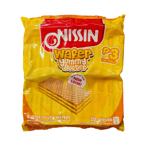 NISSIN WAFER YBUTTER 20X12G