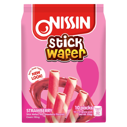 WAFER STICK STRAW 22G 10'S