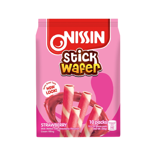 WAFER STICK STRAW 22G 10'S