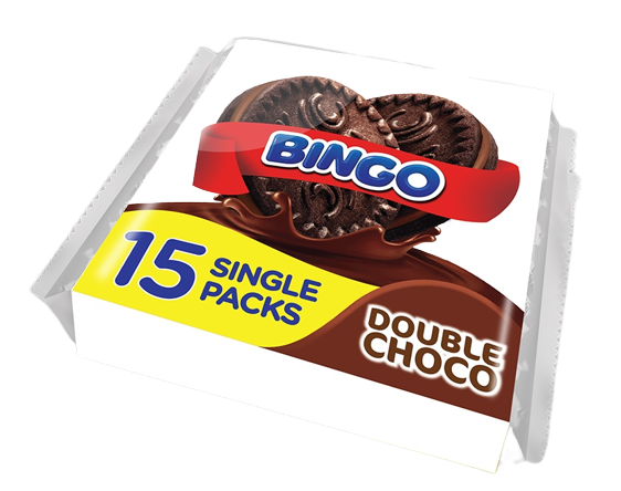 BINGO DOUBLE CHOCO 28GX15'S