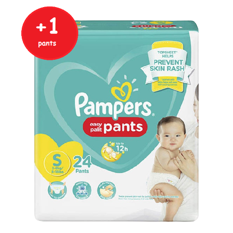 PAMPERS PANTS SX24+1