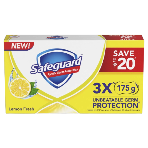 SAFEGUARD LEMON 160GX3'S