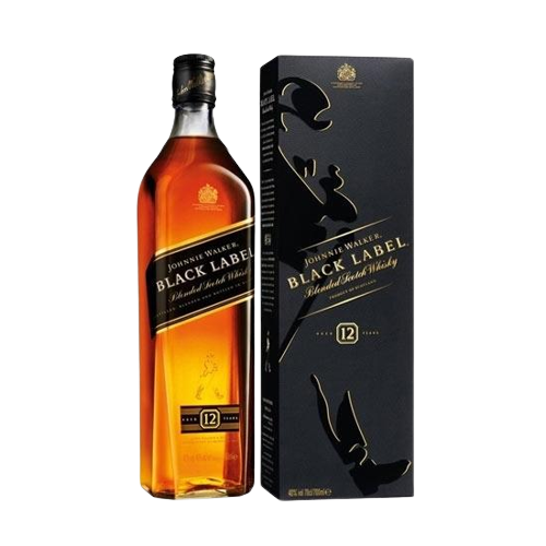 JOHNY WALKER BLACK LABEL 1L