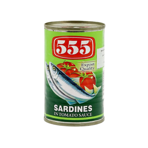 555 SARDINES GRN 155G