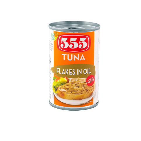 555 TUNA FLAKES IN OIL 155G