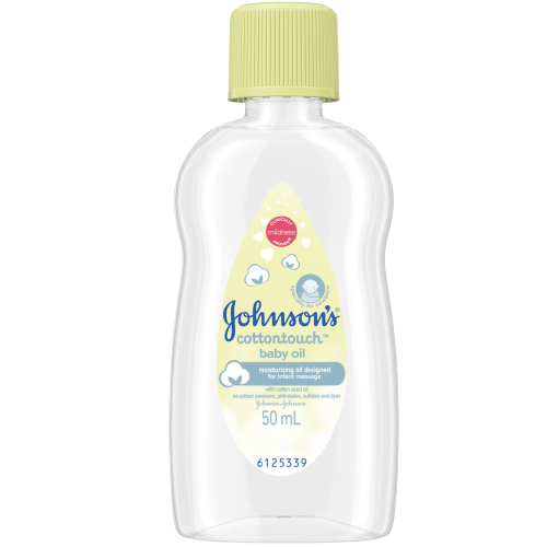 JOHNSON'S BABY OIL COTTONTOUCH 50ML.