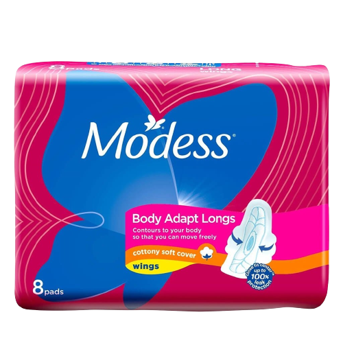 MODESS BODY ADAPT LONG 8'S 79601801