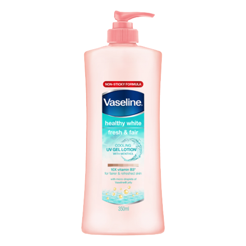 VASELINE UV GEL LOTION 350ML.