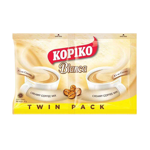 KOPIKO BLANCA TWINPACK 58G.