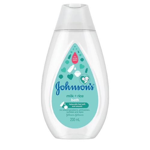 JOHNSON'S BABY BATH MILK+RICE 200ML